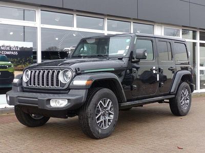 Schwarz Neu 2025 Jeep Wrangler Sahara SUV | 62.980 € (Fairer Preis)