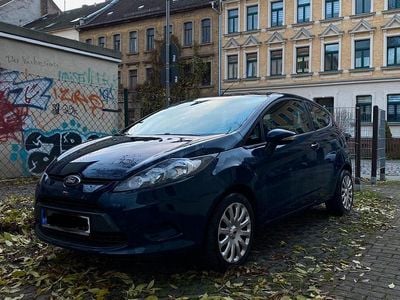 Gebraucht Ford Fiesta 82 PS (60 kW) 2009 Blau Kleinwagen