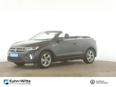 Gebraucht VW T-Roc Cabriolet R-line 150 PS (110 kW) 2025 Schwarz Cabrio