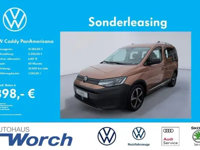 Neu VW Caddy PanAmericana 116 PS (85 kW) 2025 Copper bronze metallic Van / Kleinbus