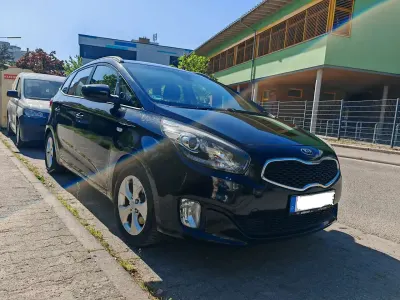 Gebraucht Kia Carens Edition 7 136 PS (100 kW) 2013 Blau Van / Kleinbus