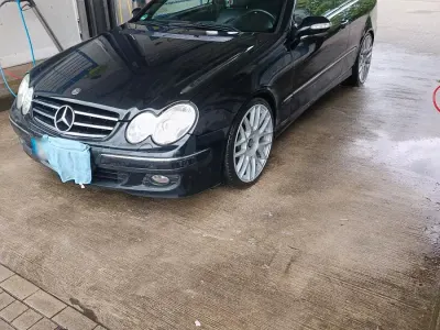 Gebraucht Mercedes CLK200 Avantgarde 163 PS (119 kW) 2006 Schwarz Coupé