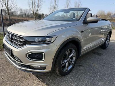 Gebraucht VW T-Roc Cabriolet R-line 150 PS (110 kW) 2020 Ivory silver metallic Cabrio