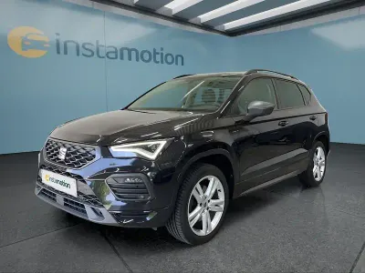 Gebraucht Seat Ateca FR 150 PS (110 kW) 2022 Schwarz SUV