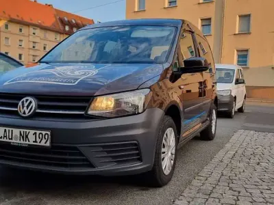 Gebraucht VW Caddy Trendline 75 PS (55 kW) 2019 Black berry metallic Van / Kleinbus