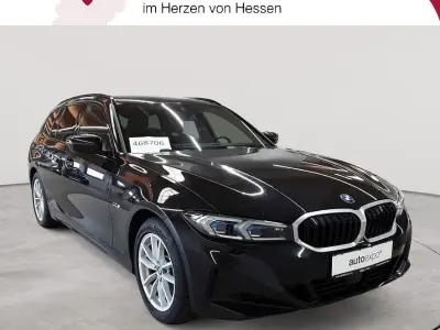 Gebraucht BMW 320e Sport Line 204 PS (150 kW) 2022 Schwarz Kombi