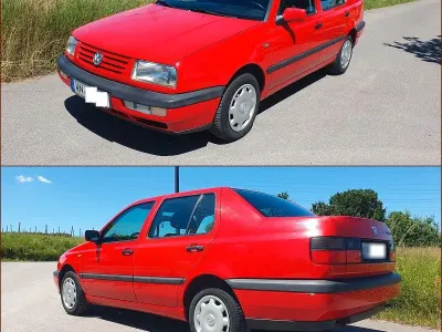 Gebraucht VW Vento 75 PS (55 kW) 1997 Rot Limousine