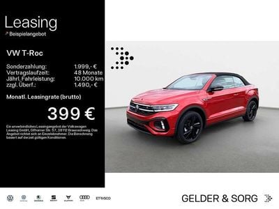 Nuova VW T-Roc Cabriolet R-line 150 CV (110 kW) 2026 Rosso Cabrio