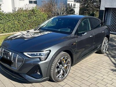Usata Audi e-tron S-Line 300 kW (408 CV) 2020 Grigio SUV