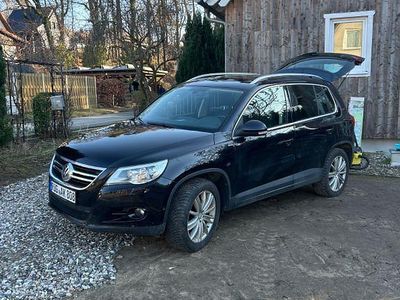 Gebraucht VW Tiguan Sportline 200 PS (147 kW) 2010 Schwarz SUV