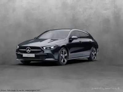 Gebraucht Mercedes CLA200 Shooting Brake Progressive 163 PS (119 kW) 2022 Kosmosschwarz metallic Kombi