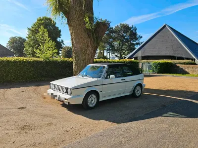 Gebraucht VW Golf Cabriolet Karmann 98 PS (72 kW) 1991 Weiß Cabrio