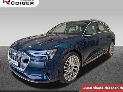 Gebraucht Audi e-tron Advanced 300 kW (408 PS) 2021 Blau SUV