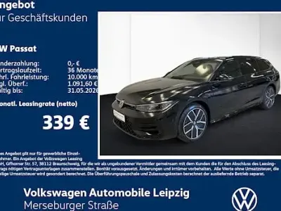 Nowe VW Passat R-line 272 KM (200 kW) 2025 Czarny Kombi