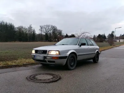Gebraucht Audi 80 176 PS (129 kW) 1992 Silber Kombi