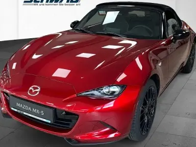 Second-hand Mazda MX5 Homura-Line 132 CP (97 kW) 2025 Roșu Cabrio