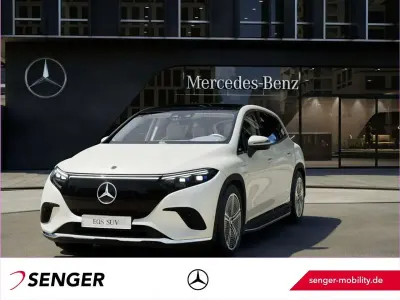 Gebraucht Mercedes EQS450+ 264 kW (360 PS) 2024 Manufaktur diamantweiß bright SUV