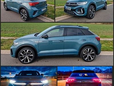 Begagnad VW T-Roc R-line 150 HK (110 kW) 2023 Blå SUV
