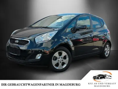 Gebraucht Kia Venga DREAM-TEAM Edition 125 PS (91 kW) 2015 Schwarz Kleinwagen