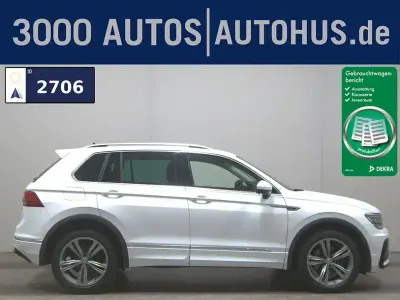 Używany VW Tiguan R-line 190 KM (139 kW) 2020 Biały SUV