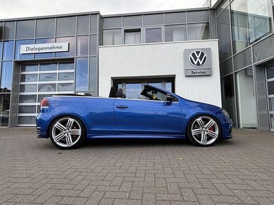 Blau Gebraucht 2014 VW Golf Cabriolet R Cabrio | 21.800 € (Teuer)