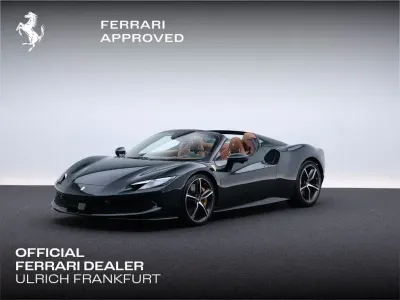 Nouă Ferrari 296 829 CP (609 kW) 2026 Verde Cabrio