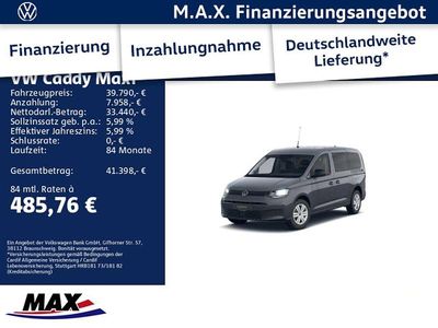 Neu VW Caddy 122 PS (89 kW) 2026 Pure grey Van / Kleinbus
