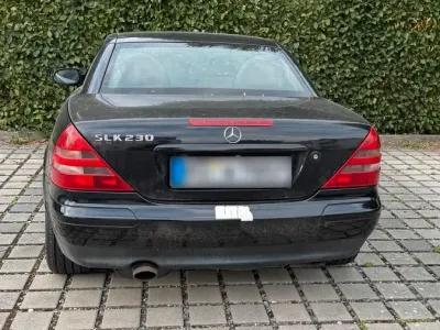 Gebraucht Mercedes SLK230 193 PS (141 kW) 1998 Schwarz Cabrio