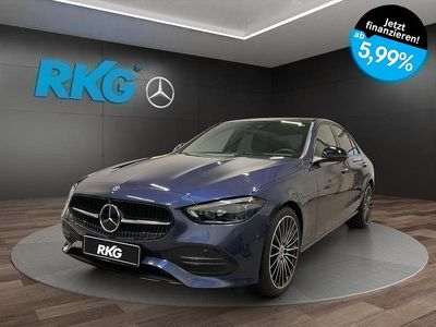Blau Gebraucht 2024 Mercedes C200 Avantgarde Limousine | 41.890 € (Fairer Preis)