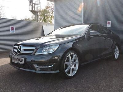 Gebraucht Mercedes C180 AMG line 156 PS (114 kW) 2014 Schwarz Coupé