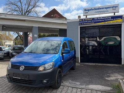 Gebraucht VW Caddy Maxi Trendline 110 PS (80 kW) 2011 Blau Van / Kleinbus