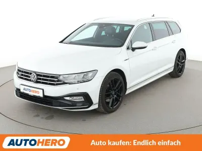 Gebraucht VW Passat Elegance 150 PS (110 kW) 2021 Weiß Kombi