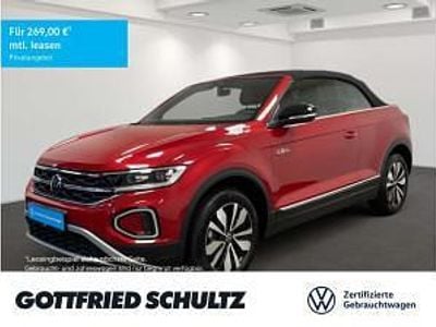 Second-hand VW T-Roc Cabriolet Goal 116 CP (85 kW) 2025 Roșu Cabrio