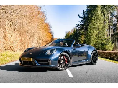 Gebraucht Porsche 911 Carrera 4 GTS Sport 480 PS (353 kW) 2021 Blau Cabrio