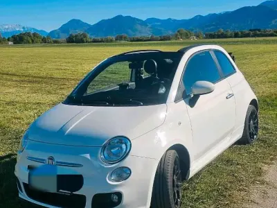 Usata Fiat 500C 69 CV (50 kW) 2014 Bianco Cabrio