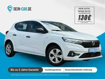 Gebraucht Dacia Sandero Essentiel 67 PS (49 kW) 2021 Weiß Kleinwagen