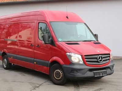 gebraucht Mercedes Sprinter 2,2 CDI LANG UND HOCH AHK TÜV KLIMA