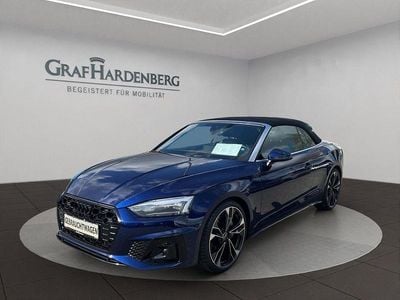 Gebraucht Audi A5 Cabriolet S-Line 265 PS (194 kW) 2023 Navarrablau metallic Cabrio