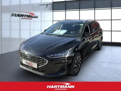 Gebraucht Ford Focus Titanium 125 PS (91 kW) 2024 Obsidianschwarz (metallic) Kombi