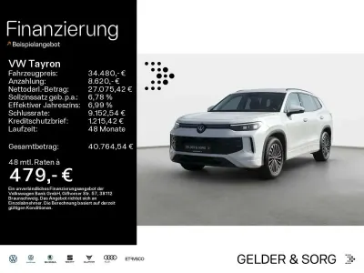 Gebraucht VW Tayron Life 150 PS (110 kW) 2025 Oryxweiß perlmutteffekt SUV