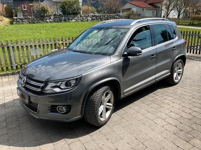 Usata VW Tiguan R 140 CV (102 kW) 2014 Grigio SUV