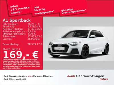 Gebraucht Audi A1 Advanced 116 PS (85 kW) 2025 Gletscherweiß metallic SUV