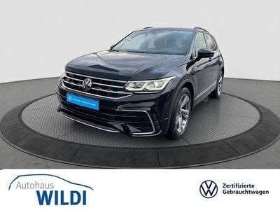 Schwarz Gebraucht 2023 VW Tiguan R-line SUV | 29.690 € (Superpreis)