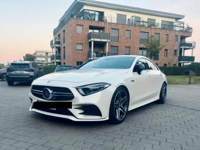 Używany Mercedes CLS53 AMG AMG 420 KM (308 kW) 2018 Biały Sedan/Limuzyna