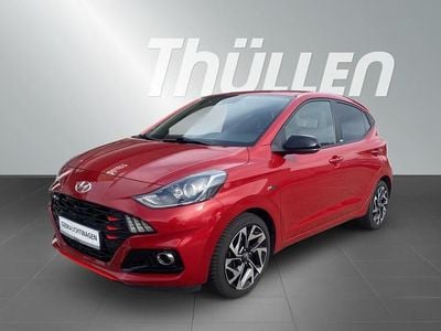 Usata Hyundai i10 N Line 101 CV (74 kW) 2021 Rosso Utilitaria
