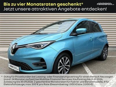 Blau (aquamarinblau (blau)) Gebraucht 2021 Renault Zoe Intens Kleinwagen | 13.570 € (Guter Preis)