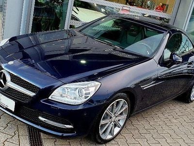 Gebraucht Mercedes SLK250 204 PS (150 kW) 2012 Blau Cabrio