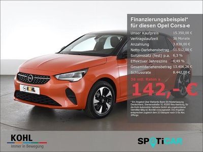 Gebraucht Opel Corsa-e Elegance 100 kW (136 PS) 2021 Orange Kleinwagen