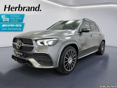 Gebraucht Mercedes GLE350 AMG line 320 PS (235 kW) 2023 Metalliclack selenitgrau SUV