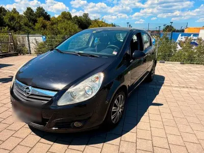 Gebraucht Opel Corsa 80 PS (58 kW) 2007 Schwarz Kleinwagen